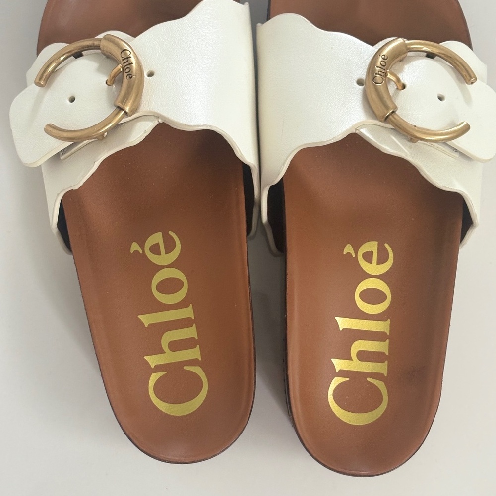 Chloe Buckle Platform Sandals